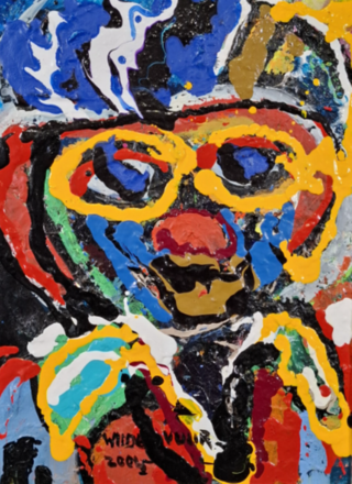 Afbeelding in lijst, Maya Wildevuur, Gezicht